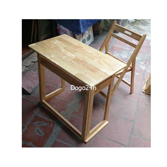 BÀN LÀM VIỆC GỖ ĐA NĂNG ( KT: D80x R45 x C70cm)