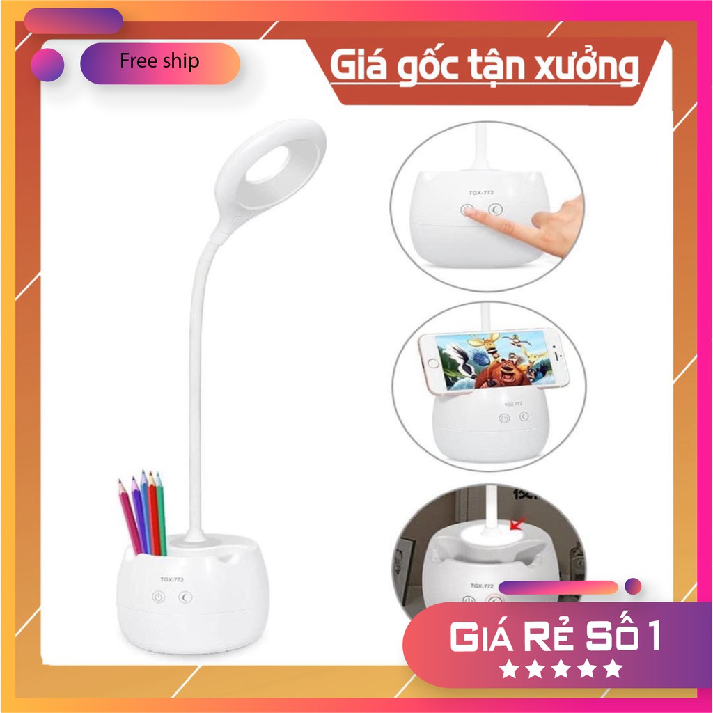 ĐÈN BÀN BÓNG LED TÍCH ĐIỆN TGX - 772/ 7010/ 792 SIÊU SÁNG ( TỔNG KHO GIA DỤNG GIÁ GỐC )  [FreeShip – HÀNG MỚI]