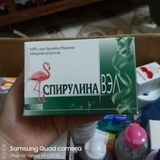 TẢO XOẮN MÀU XANH - NGA