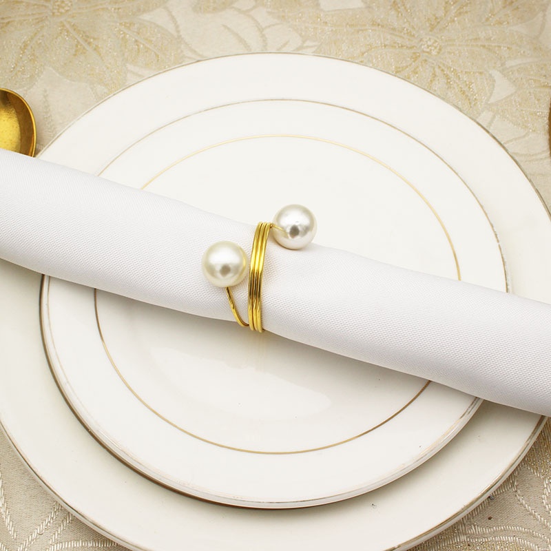 Vòng Nhẫn Miệng Sáng Tạo Dùng Trang Trí Bàn Ăn DIY