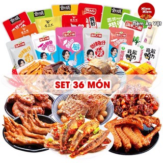 Set 36 món ăn vặt thơm ngon xịn sò
