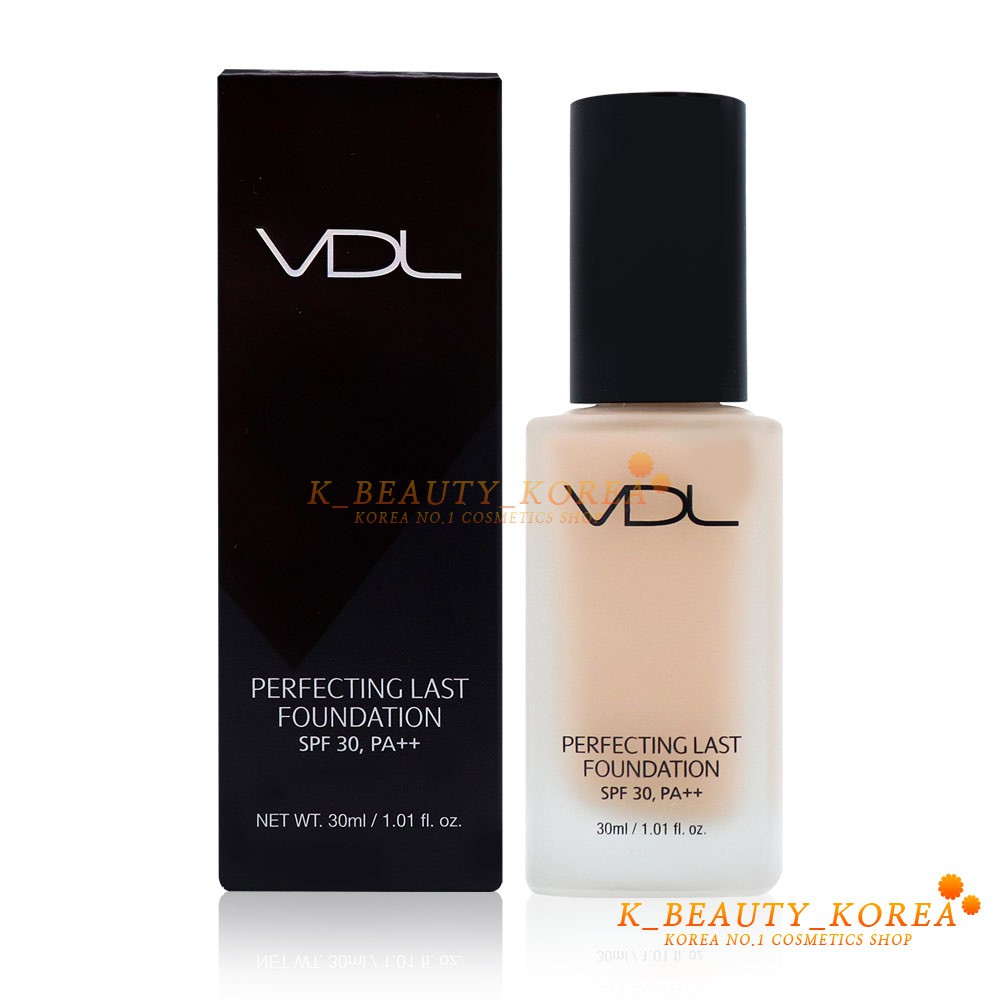 VDL Perfecting Foundation Kem Nền Lâu Trôi Hoàn Hảo Với Chỉ Số SPF30 PA++ 30ml