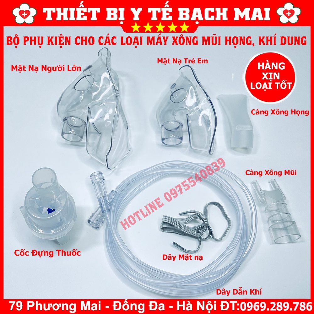 Máy Xông Khí Dung Chính Hãng Oromi TL162- Máy Xông Mũi Họng Cao Cấp - Công Nghệ Nhật