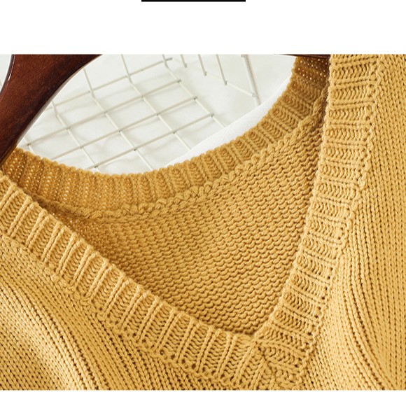 [CÓ SẴN HÀNG QC] Áo ghile ghi lê len phom ngắn rộng màu trơn mùa thu đông ulzzang | BigBuy360 - bigbuy360.vn