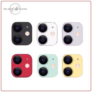 Bộ dán kính bảo vệ camera iPhone 11