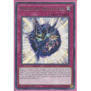[ Zare Yugioh ] Lá bài thẻ bài LED6 -EN011 Magician Navigation – Rare