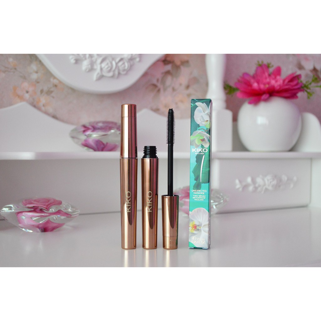 Mascara KIKO 2 trong 1 Unexpected Paradise Twist Brush - Hàng Pháp Đủ Bill