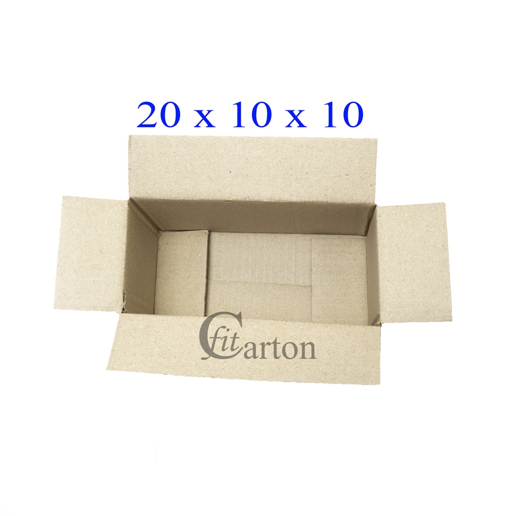 20x10x10 hộp carton thùng bìa giấy cod đóng gói hàng fitcarton