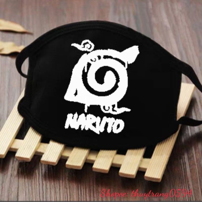 [ Nhiều Mẫu] Khẩu Trang Vải Naruto Uchiha Itachi Cực HOT
