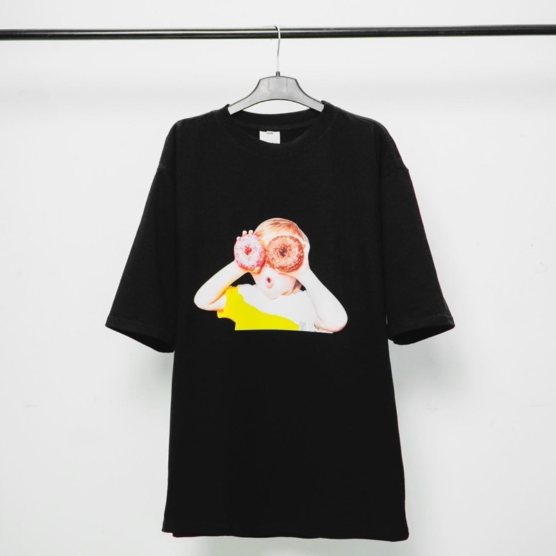 Áo thun tay lỡ ADLV Baby Donut MSW Town , áo thun cotton nam nữ unisex | BigBuy360 - bigbuy360.vn