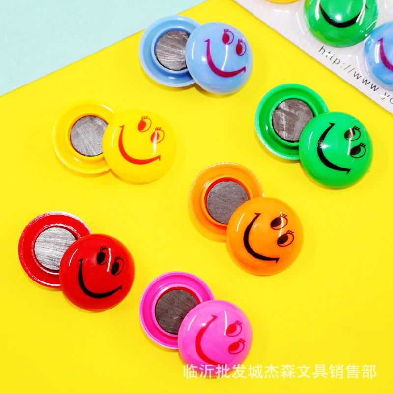 Nam châm dính bảng SOSAMA nam châm gắn bảng set 12 chiếc hình mặt cười đáng yêu SA-001373