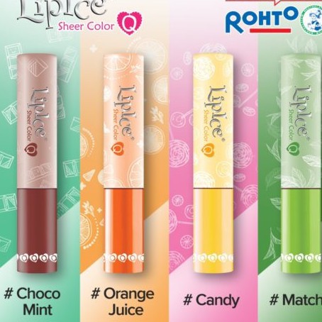 COMBO - Son Dưỡng LipIce Sheer & Lipbalm Color Ngọt Lịm 2.4g