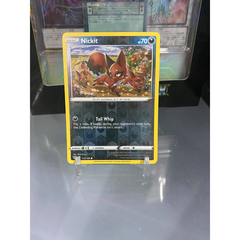 [ Dưa Hấu Yugioh ] Lá bài thẻ bài Pokemon Nickkit