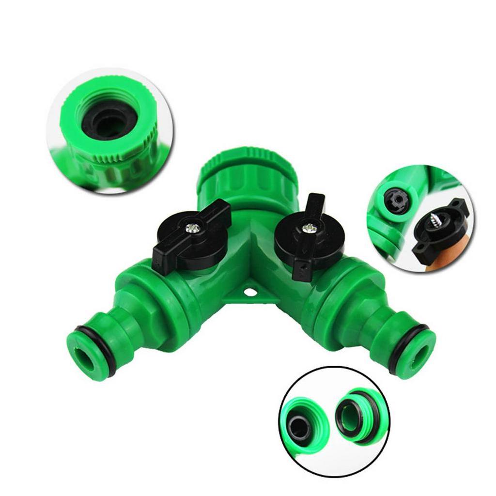 Power Helper Bộ Chia Nước 3 Đường 1 Đầu Vào 2 Ra Vòi Cho Máy Giặt Làm Vườn cmman12.vn