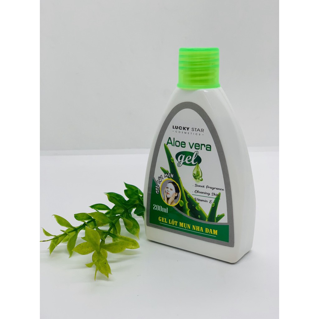 Gel Lột Mụn Nha đam Aloe Vera Lucky Star 200ML