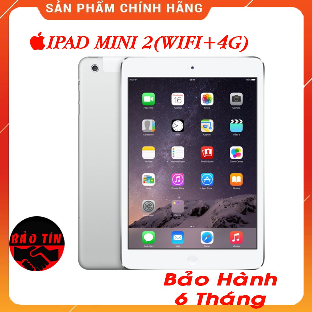 MÁY TÍNH BẢNG IPAD MNI 2 32GB WIFI+4G ZIN ĐẸP 99%