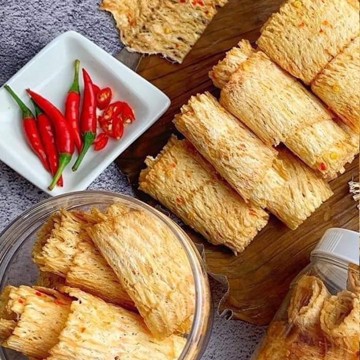 Khô mực cán tẩm vị 200g Lê Hải