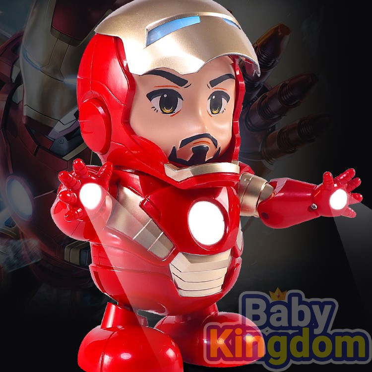 Siêu Phẩm IRON MAN Nhảy Múa Đèn Nhạc Vui Nhộn