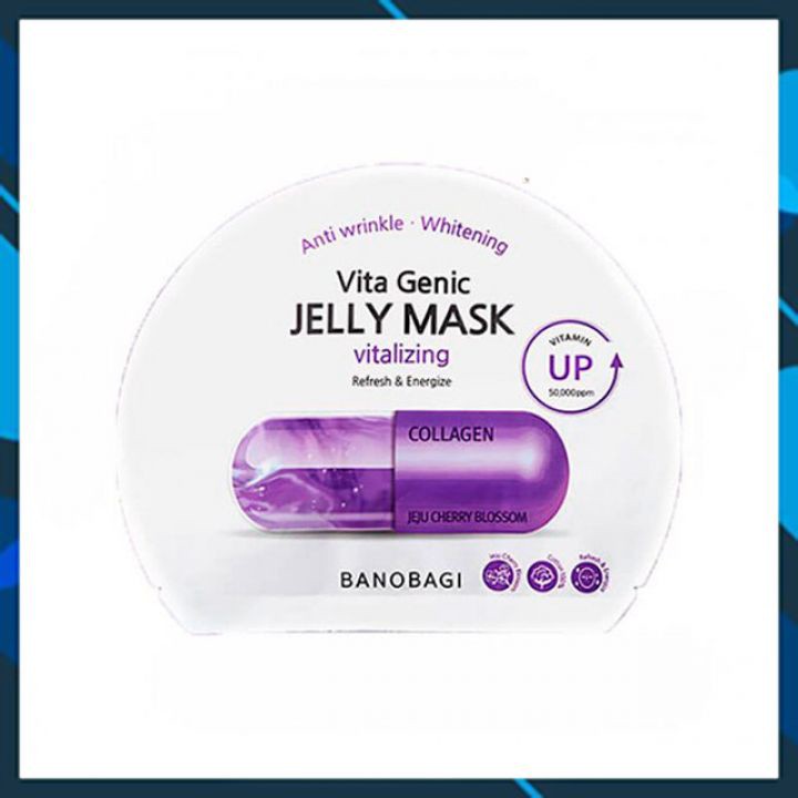 Mặt nạ giấy dưỡng da dưỡng ẩm chống lão hóa BANOBAGI MOON21 Vita Genic JELLY MASK