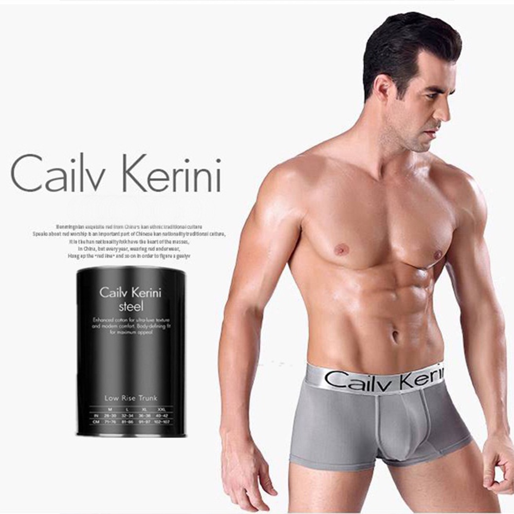 Quần Lót Nam Boxer Cotton Co dãn 4 chiều, Quần Sịp Nam Đùi Cao Cấp Thoáng Khí
