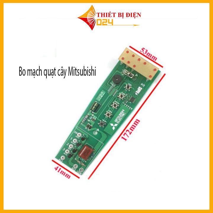 Bộ vi mạch điều khiển từ xa lắp cho quạt cây Mitsubishi LV16 RT/RR/RS...