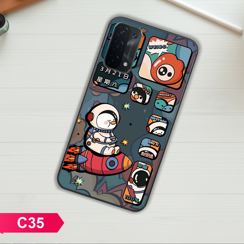 [HÀNG MỚI VỀ] ỐP LƯNG OPPO A54/A74/A94 IN HÌNH NHÀ THÁM TỬ MẶT TRĂNG CỰC ĐẸP