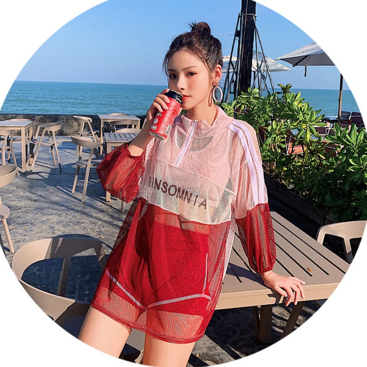 ⏩⏩ Bộ đồ bơi nữ thể thao áo lưới 3 mảnh nhiều mẫu - ảnh thật