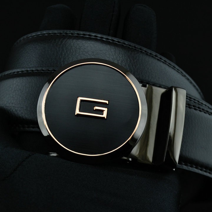 Thắt lưng da nam cao cấp, dây nịt phong cách Hàn Quốc khóa tự động