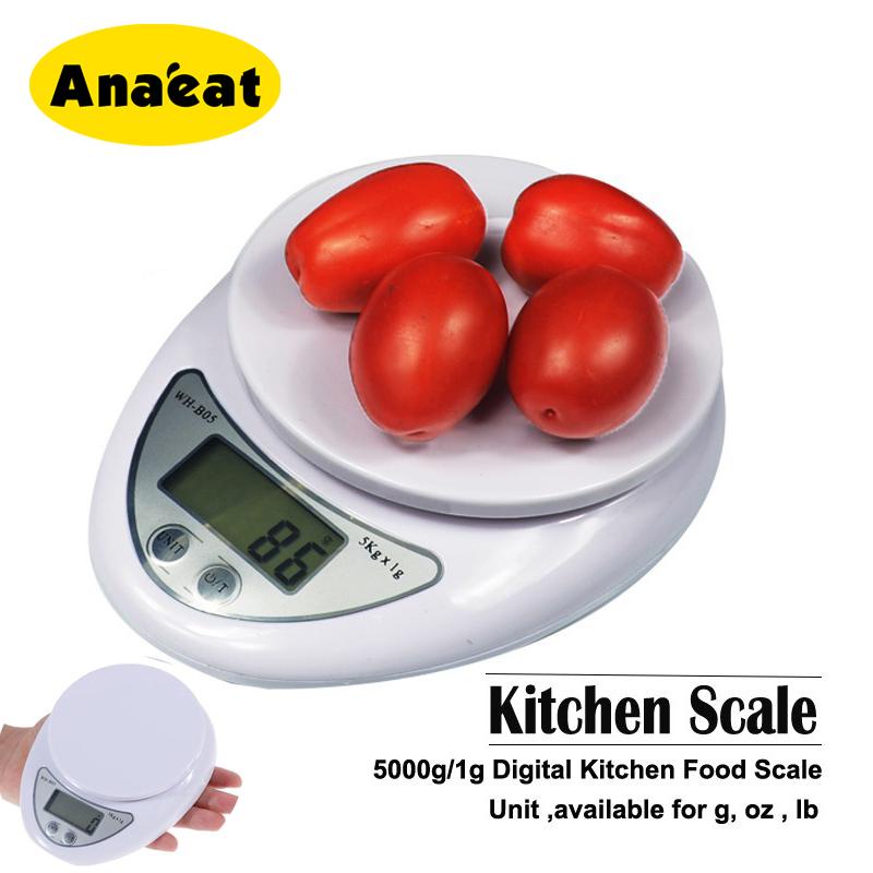 1 chiếc cân điện tử nhà bếp 5kg/1g