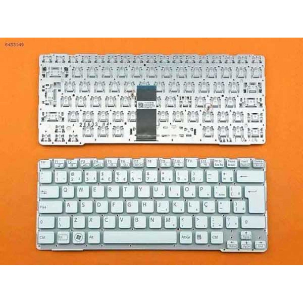 Bàn phím laptop SONY SVE-14A (Màu Bạc)