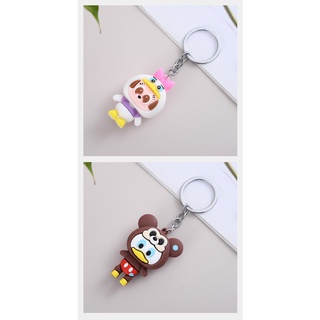 Móc Khoá Thú 2 Mặt Mới Siêu Cute Mới