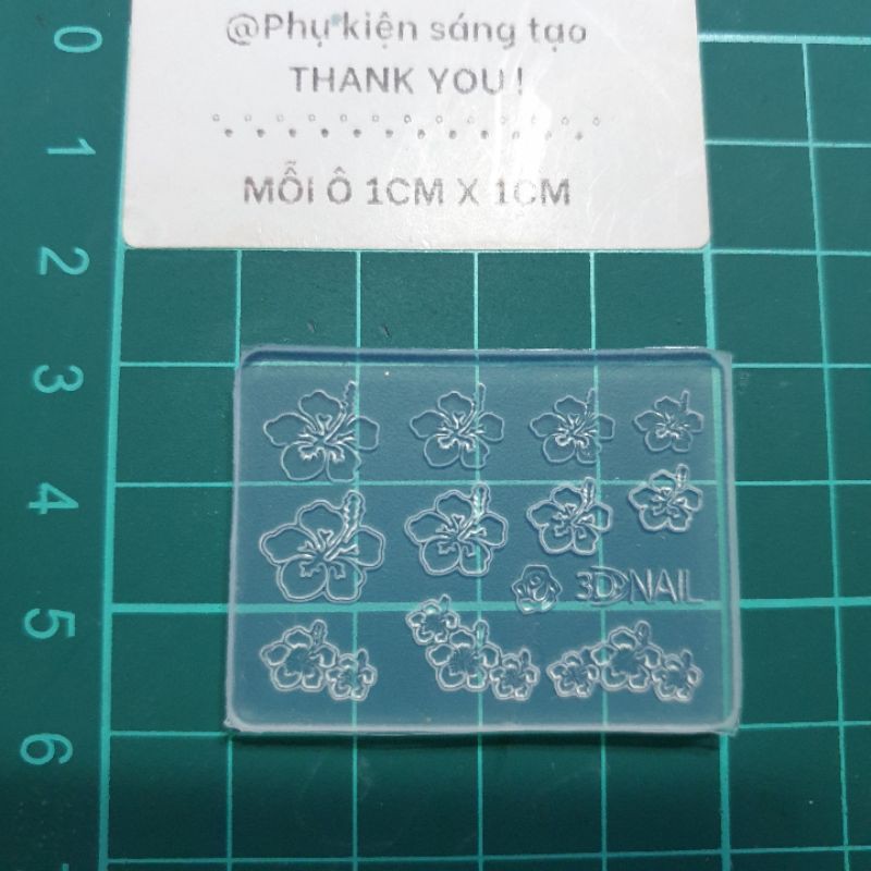 Khuôn hoa silicon cho nail