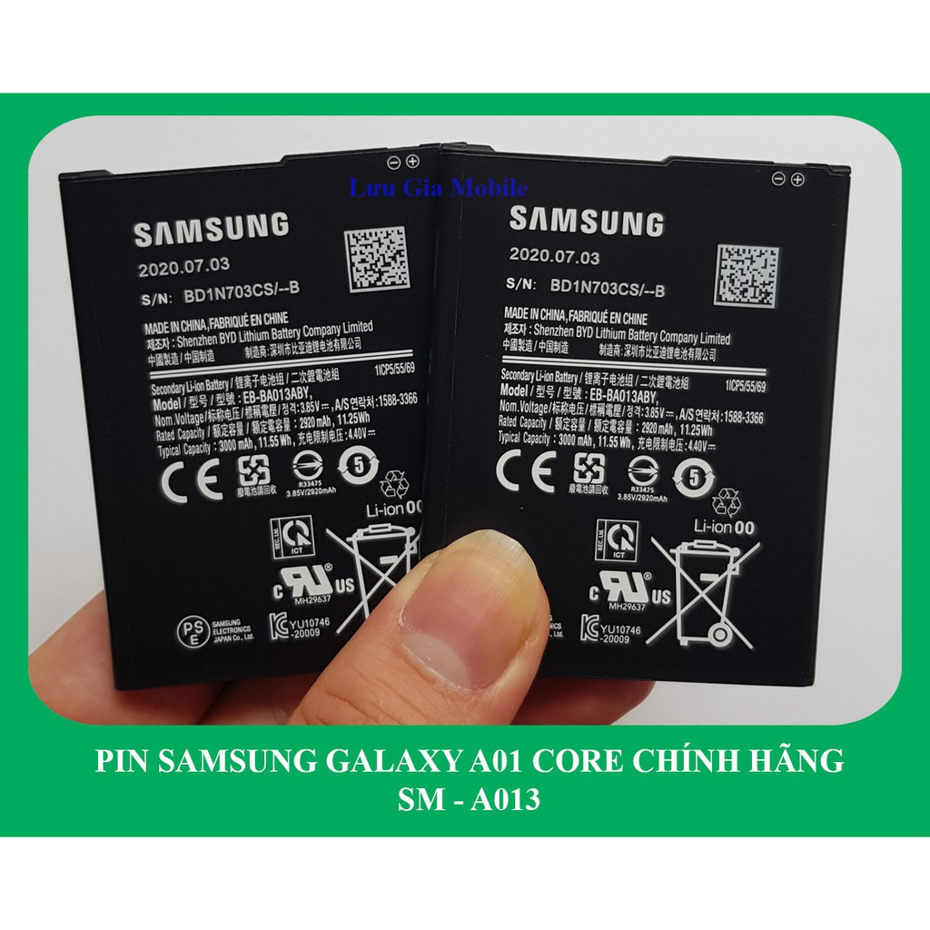 Pin Samsung Galaxy A01 Core chính hãng A013