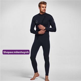 Đồ lặn biển chuyên nghiệp cho nam cao su 3mm hiệu Sbart 1500 khoá trước, giữ ấm, cản gió