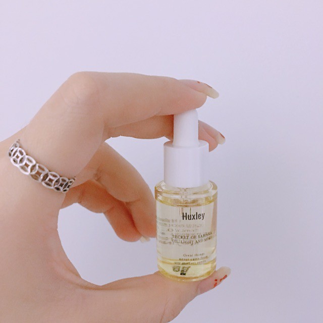 Tinh Chất Dưỡng Ẩm, Chống Lão Hóa Huxley Oil Light And More 5ml (Huxley Mini)