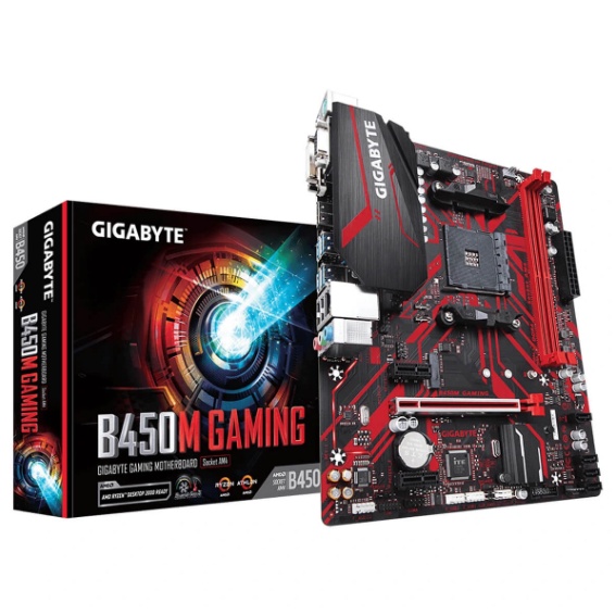 [Mã SKAMCLU9 giảm 10% đơn 100K] Bo Mạch Chủ Gigabyte B450M Gaming - Socket AM4