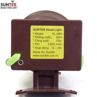 ĐÈN LED ĐỘI ĐẦU SUNTEK KL-668