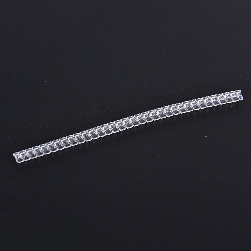 Set 5 Đế Lót Nhẫn Hình Xoắn Ốc Trong Suốt Điều Chỉnh Kích Thước