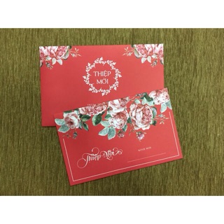 Combo 120 Thiệp Cưới Phong Bì