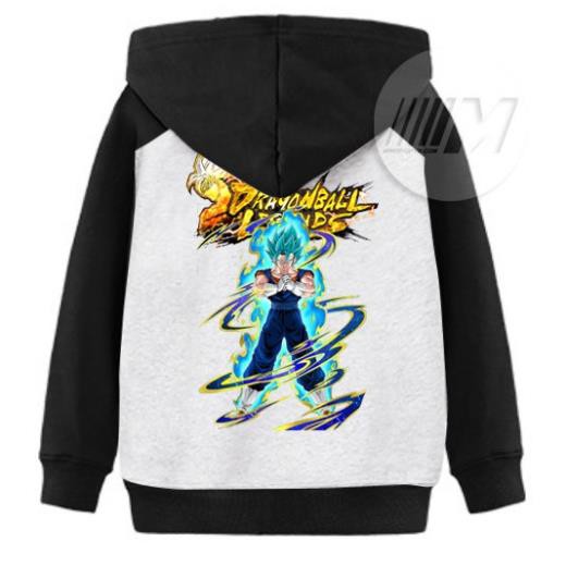 SALE- Áo Khoác Trẻ EM In HÌnh Songoku - độc đẹp