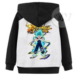 SALE- Áo Khoác Trẻ EM In HÌnh Songoku - độc đẹp