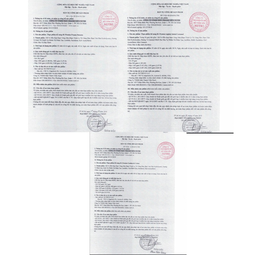 Sữa Dinh Dưỡng Tăng Cơ Rule 1 Protein 5lbs 2.3kg nhiều vị