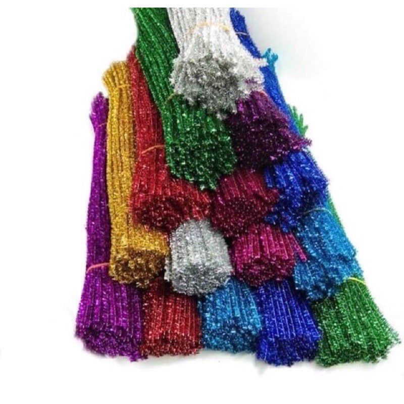 Sét 100 sợi kẽm xù,sợi kim tuyến