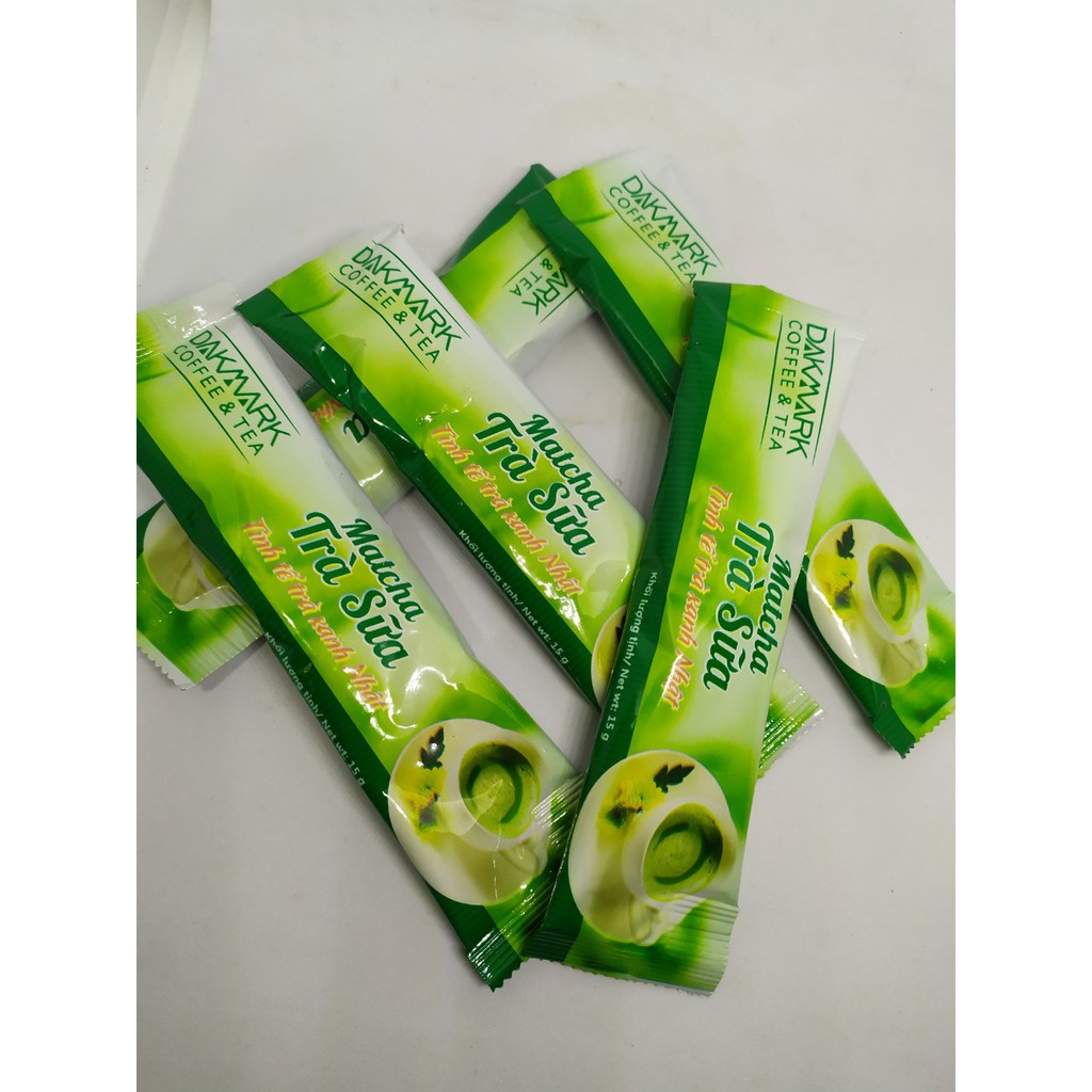 20 gói trà sữa Matcha trà xanh Darmark