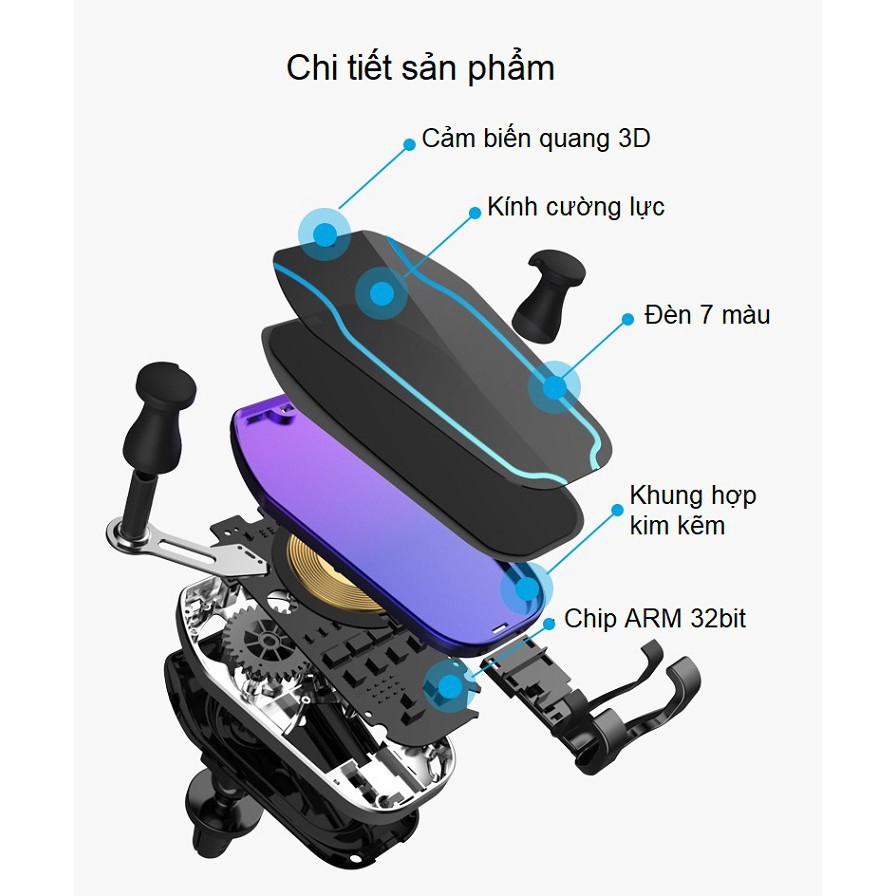 Giá đỡ điện thoại trên oto HM1