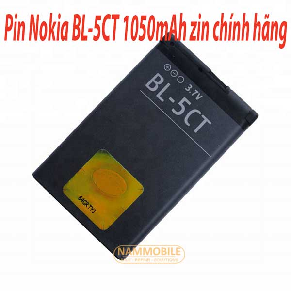 Pin Nokia C5-02, C5-00, 7320, 6030, 5630, 6730C, 6303C, 5220 BL-5CT 1050mAh Zin chính hãng
