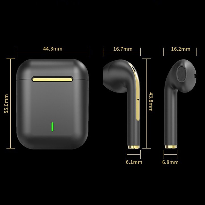 Tai nghe Bluetooth TWS Cảm Ứng Sạc Không Dây True Wireless Stereo 5.0 Chống Ồn - Mã TZBH412