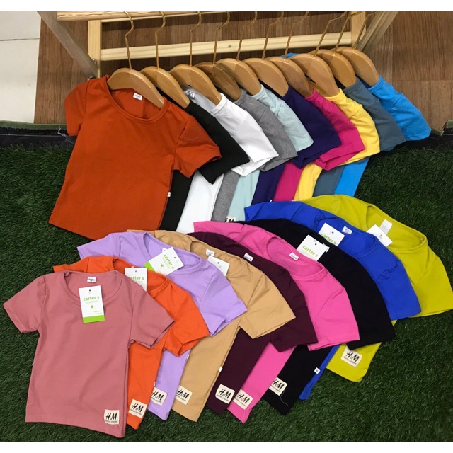 Combo 5 áo cộc tay HM