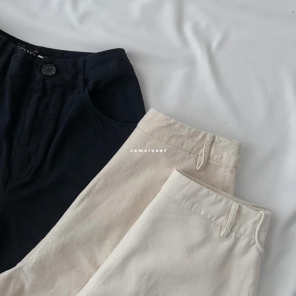 Quần Short Kaki Nữ CUP Phong Cách Đường Phố Form Rộng Bo Eo Tôn Dáng Thích Hợp Khi Đi Chơi Cực Xinh 2775 Gous Offical