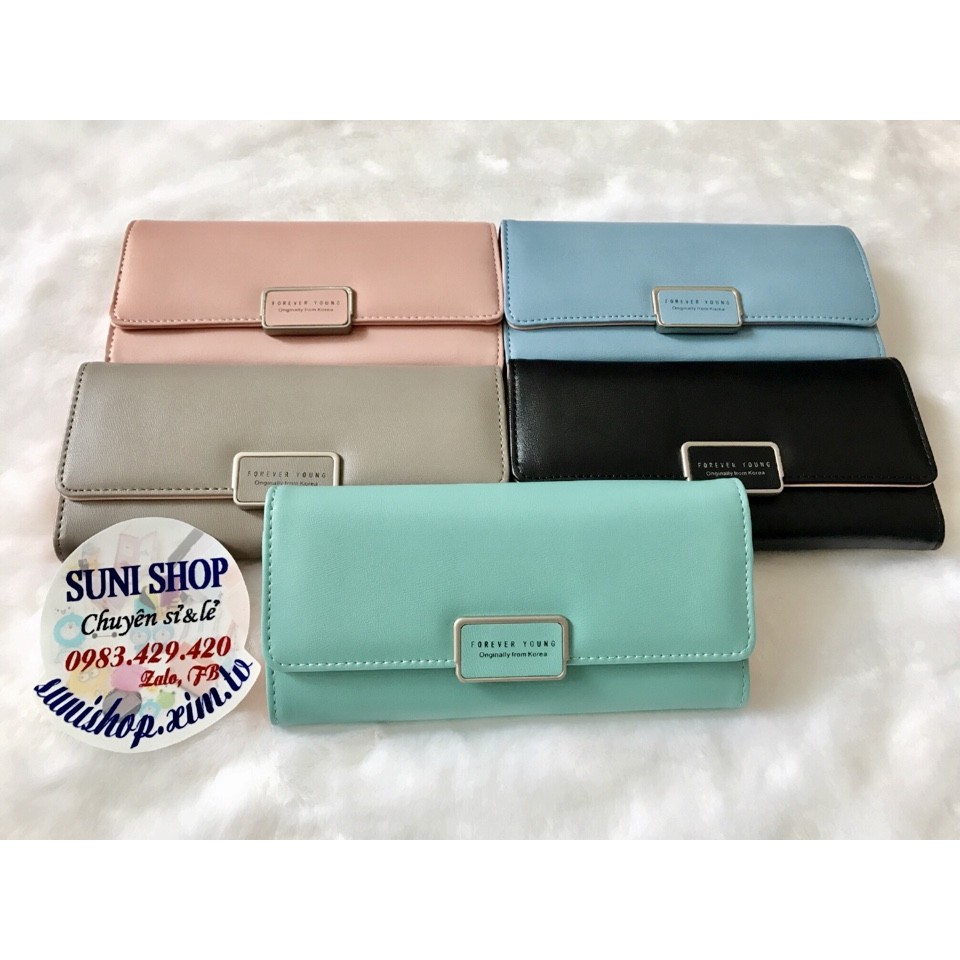 🌷 Combo 2 Ví xuất Hàn FOREVER YOUNG | BigBuy360 - bigbuy360.vn